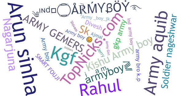 Takma adları Armyboy