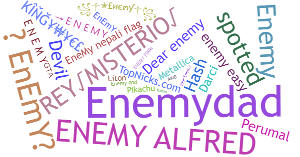 Takma adları EneMy